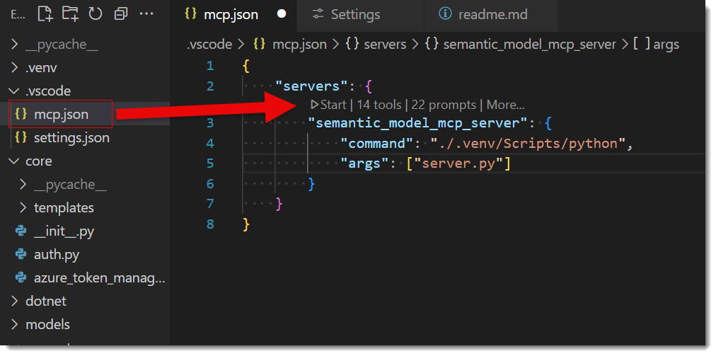 Start your MCP Server