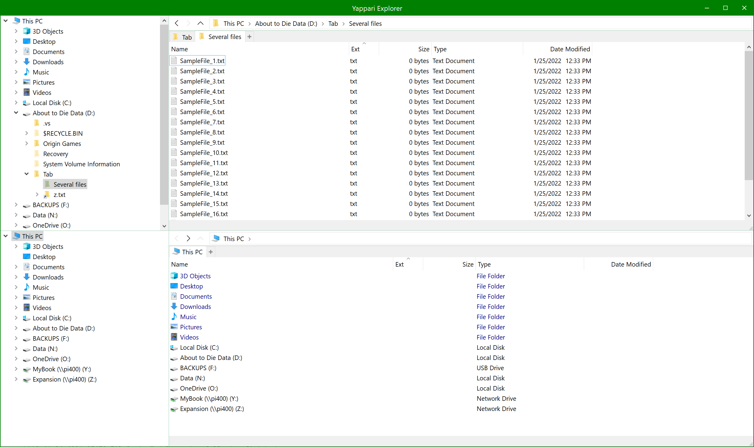 GitHub - naikel/YappariExplorer: A File Explorer written in C++17 using ...