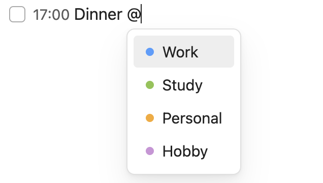 Editor screenshot