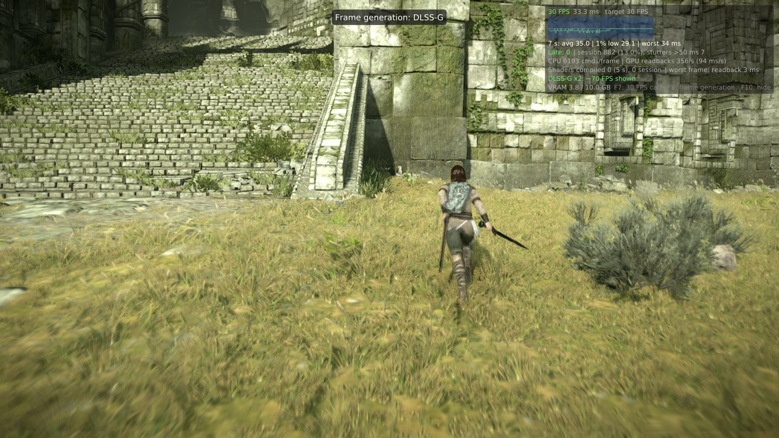Captura de Shadow of the Colossus rodando no PC 2