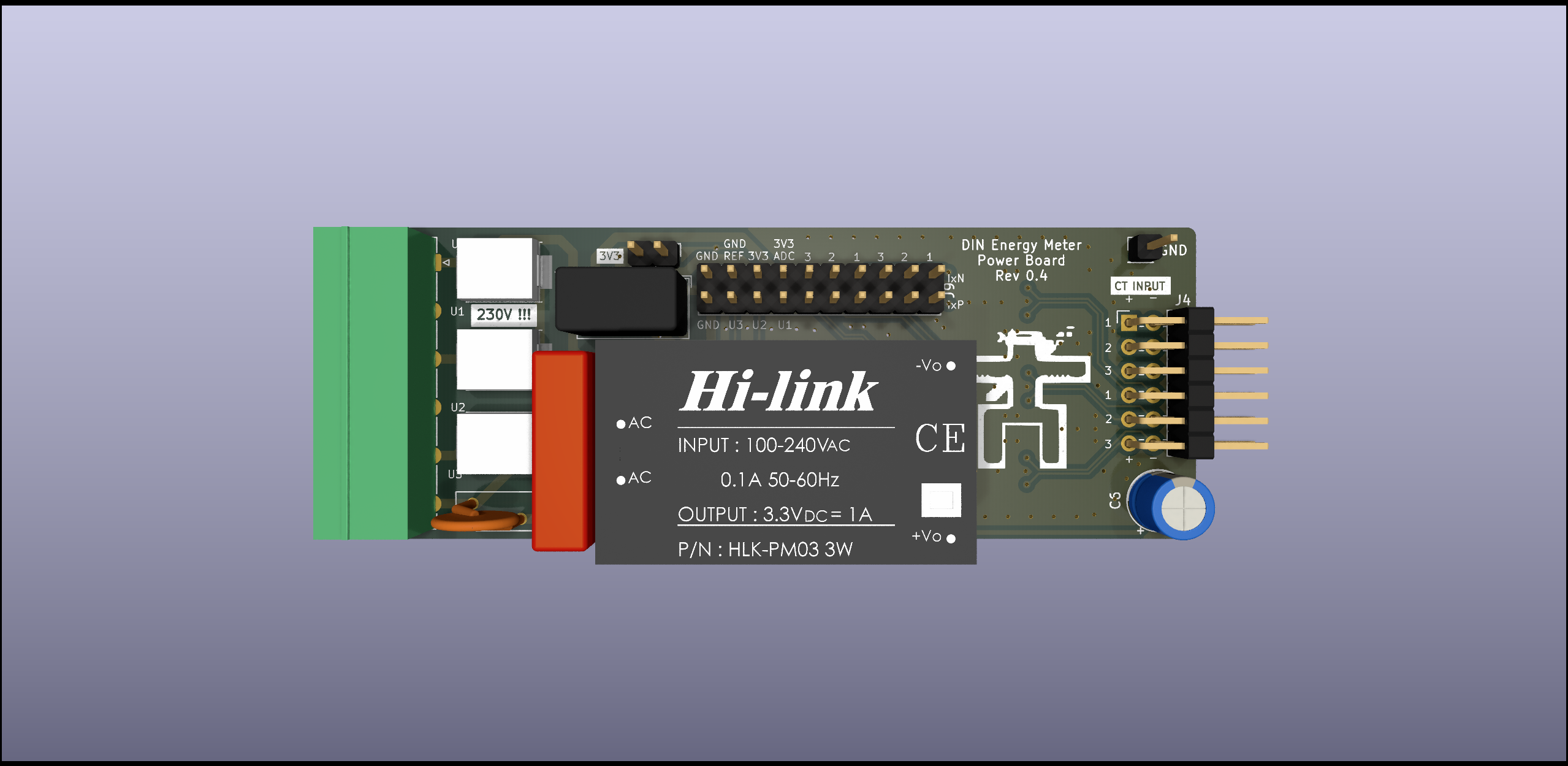 Power Board top side