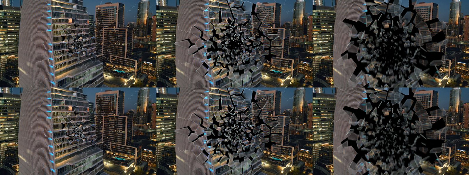 fracture glass