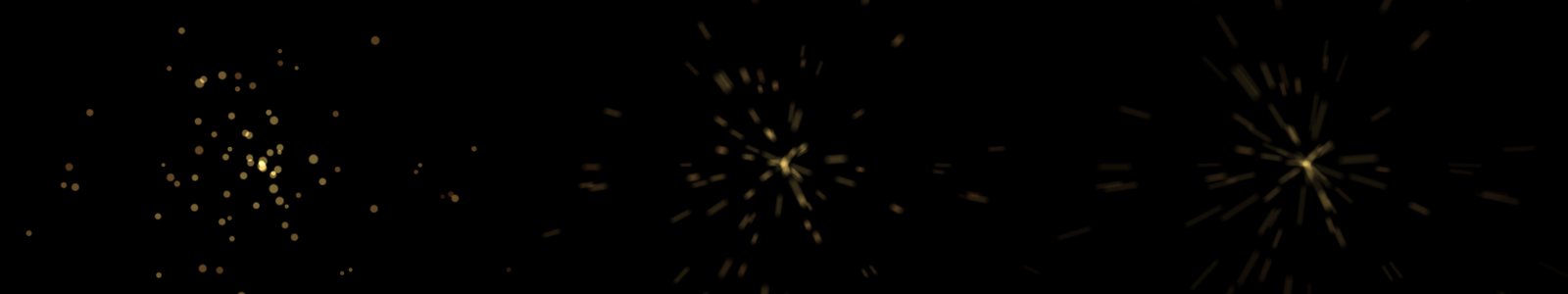 particle motion blur