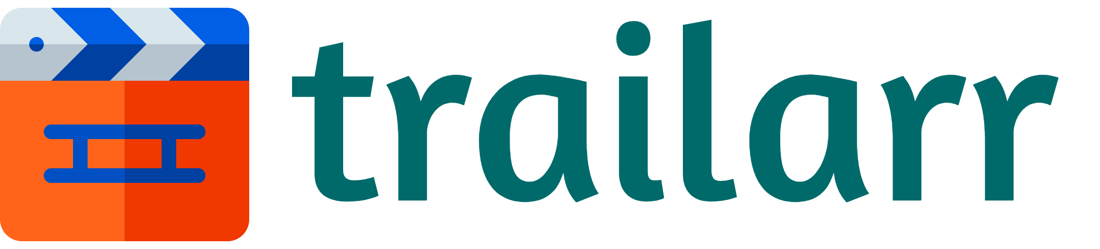 Trailarr logo with name