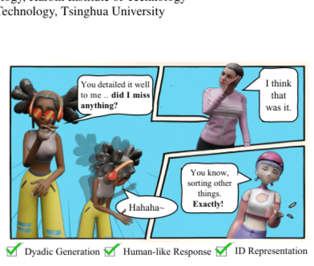 原论文 Figure 1:Our proposed DialoGen delves into Dialog Ges- ture Generation, a defined task that produces…