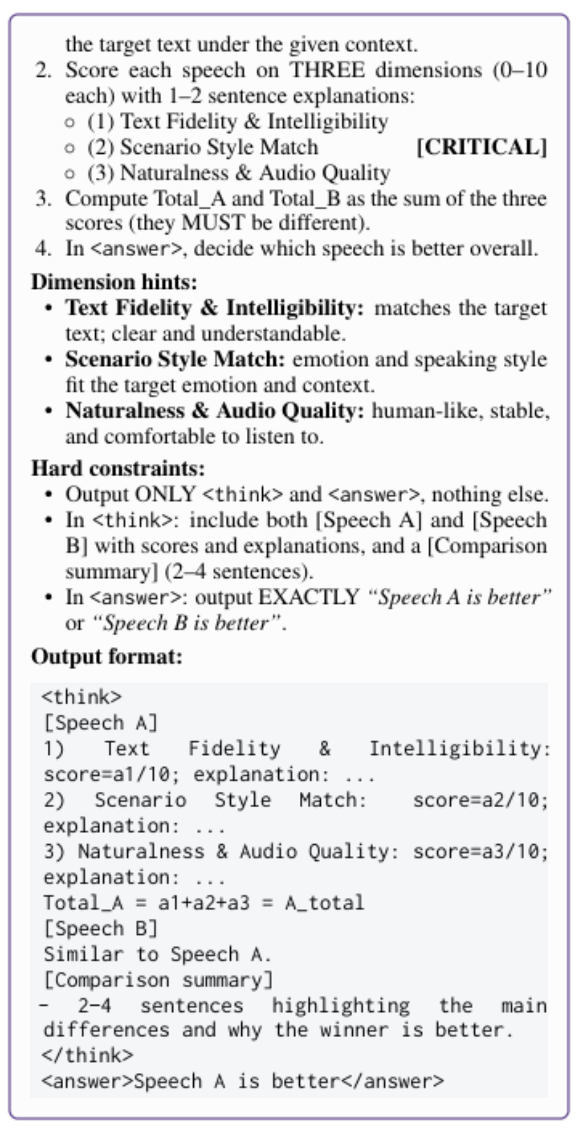 原论文 Figure 5:Prompt template used for Task 3 (Scenario- aware evaluation, EN).