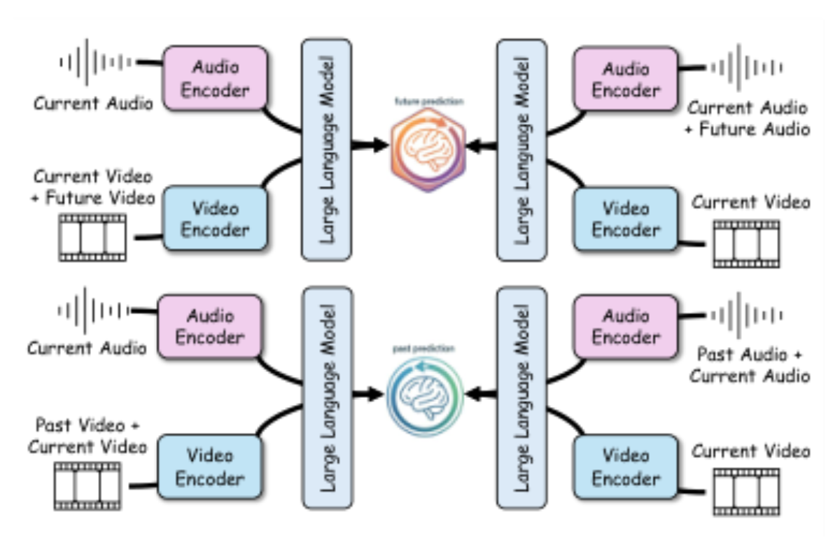 原论文 Figure 2:The cross-modal learning part in the HippoSense SFT setup.