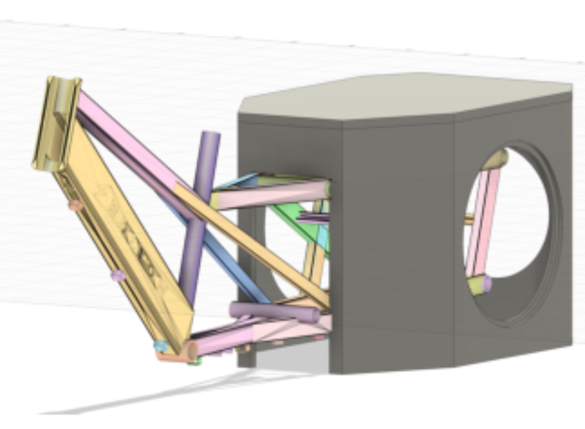 原论文 Figure 5:CAD Model of Phase II speaker cabinet.