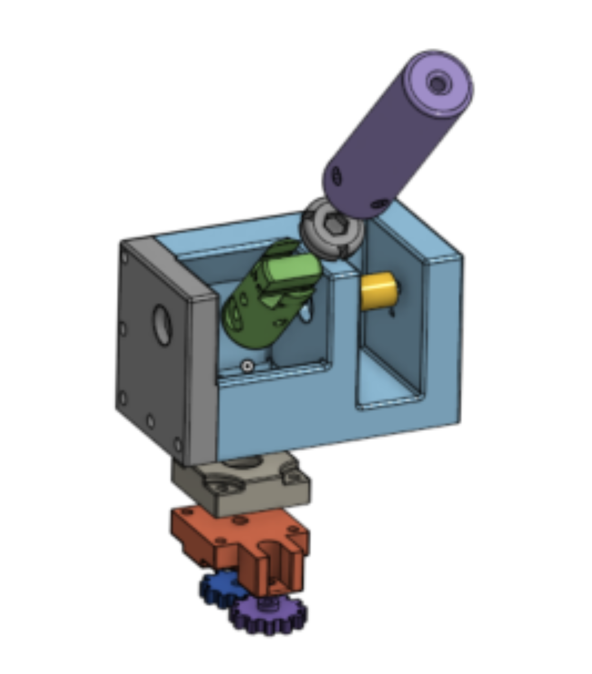 原论文 Figure 3:Handlebar mechanical design.
