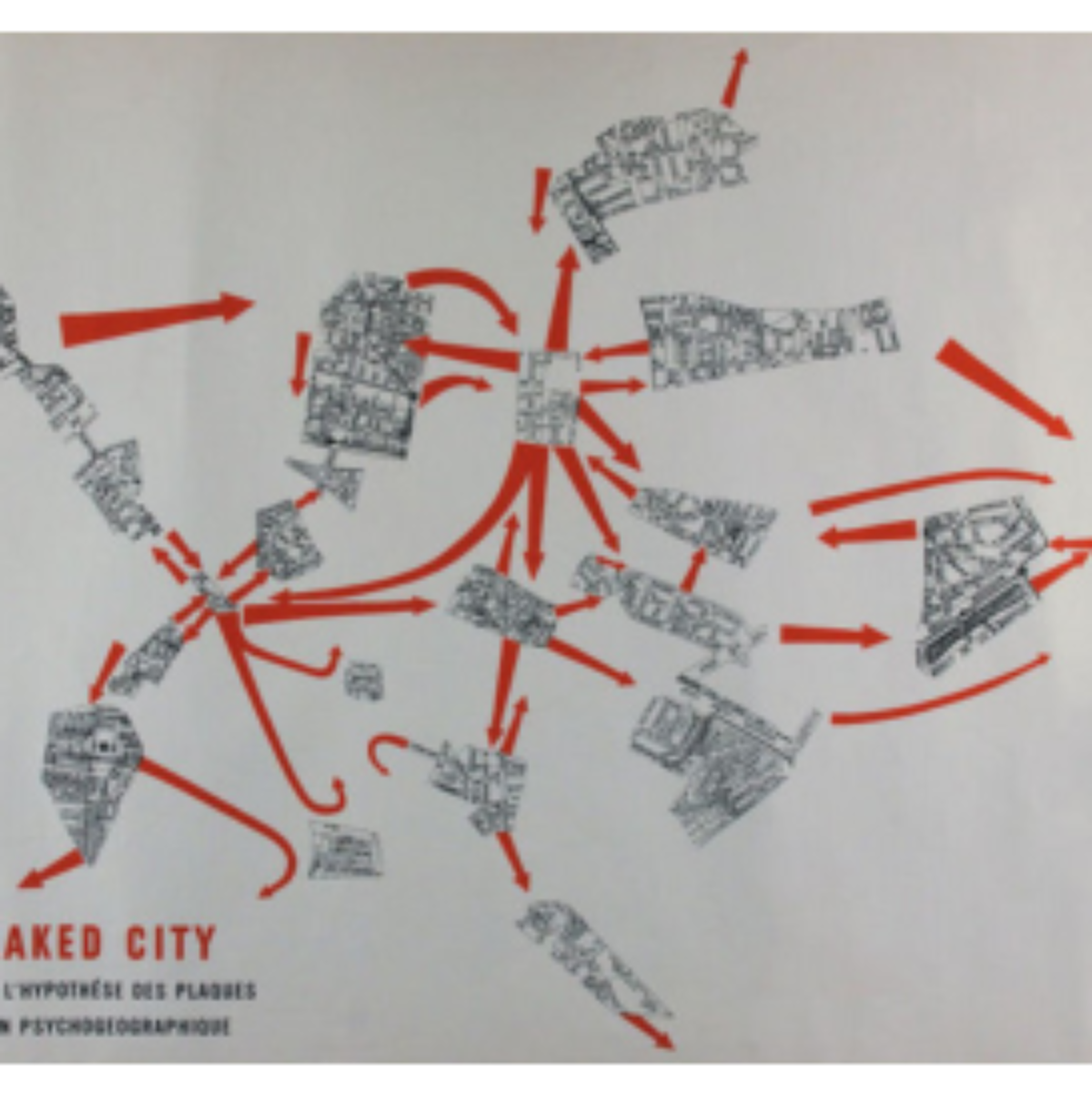 原论文 Figure 7:The Naked City by Guy Debord