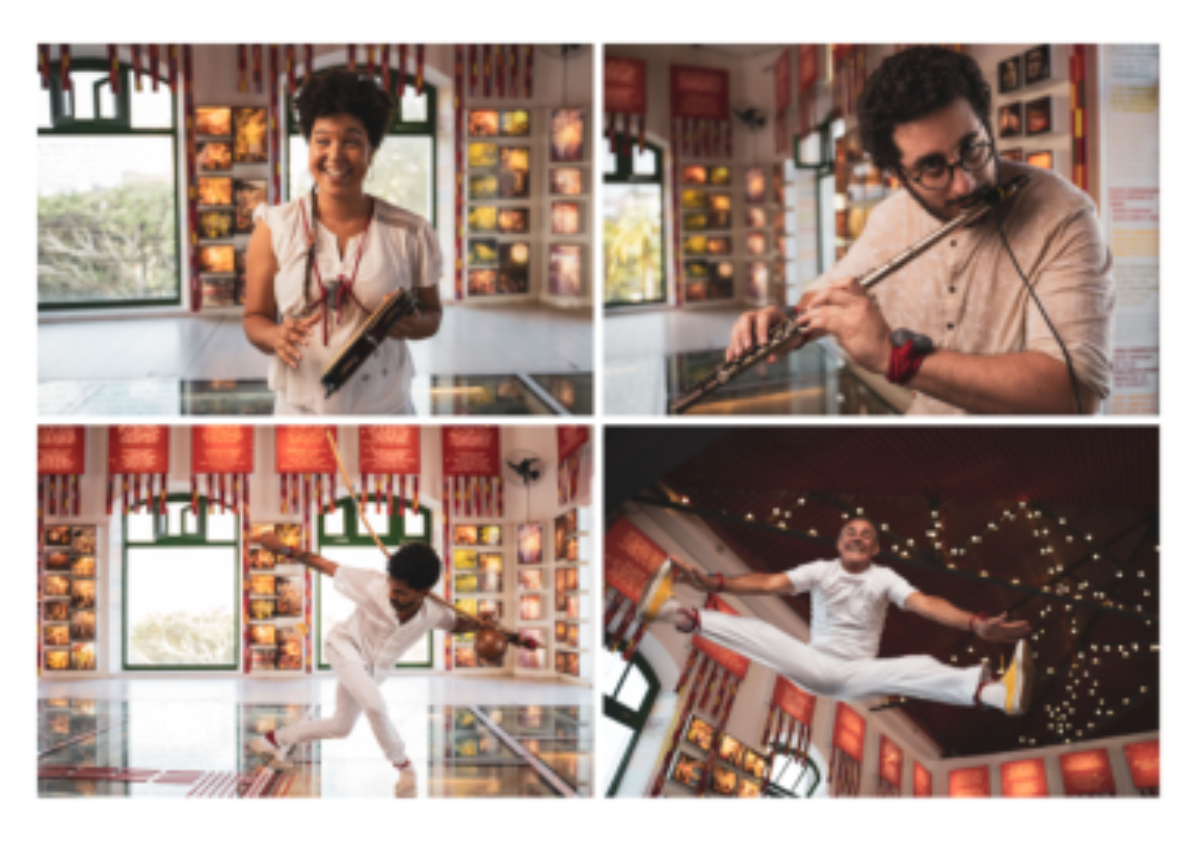 原论文 Figure 5:Photos of the artists who participated in the resi- dency.