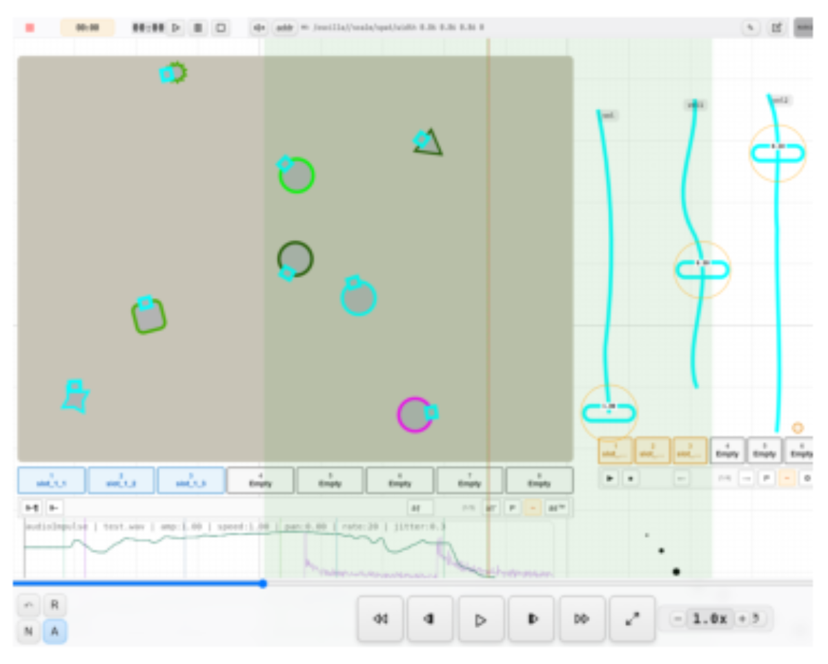 原论文 Figure 3:A control surface section of a constellation score.