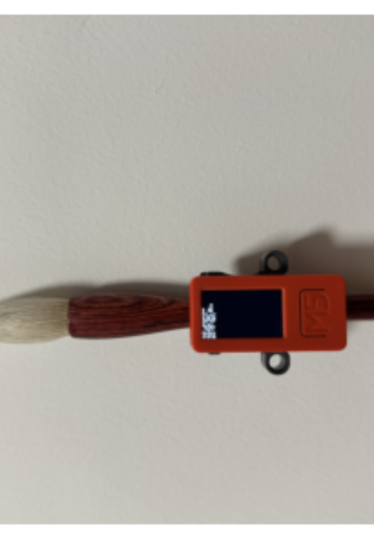 原论文 Figure 2:Brush with M5Stack.