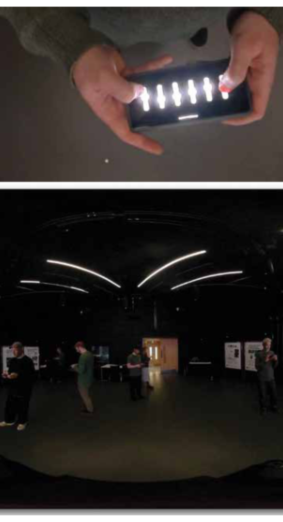 原论文 Figure 4:Stills from FM for 8 phones performance.