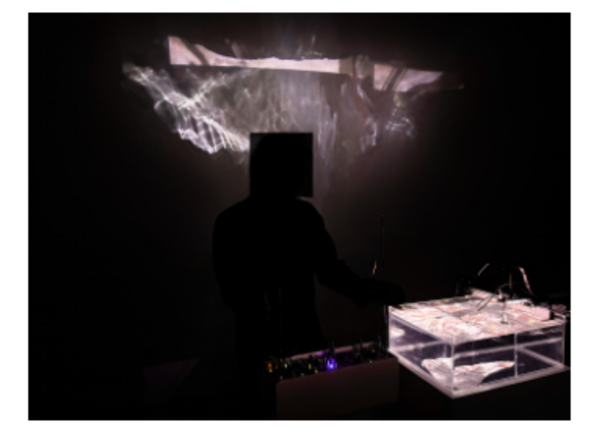 原论文 Figure 4:Gesture control interface showing theremin- based non-contact gestures translated into plotter…