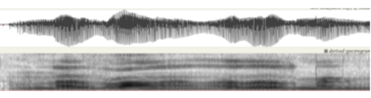 原论文 Figure 1:Speaker ww124 (ALS) reading “In late fall and early spring.” Note the lack of variation in…