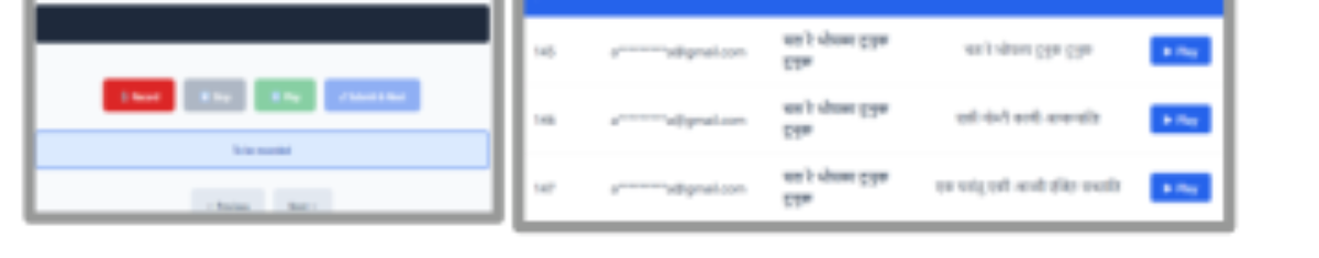 原论文 Figure 2:Community Sourcing and Transcription Interface