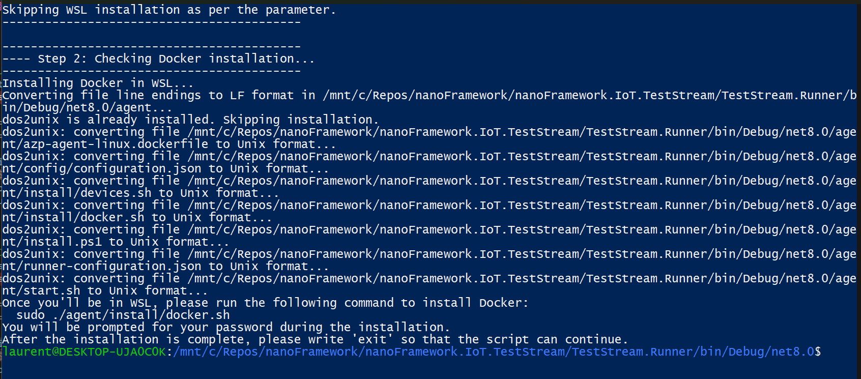 docker install