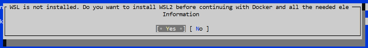 wsl install