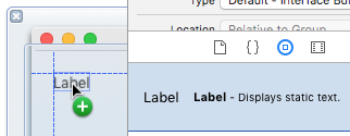 Add a label