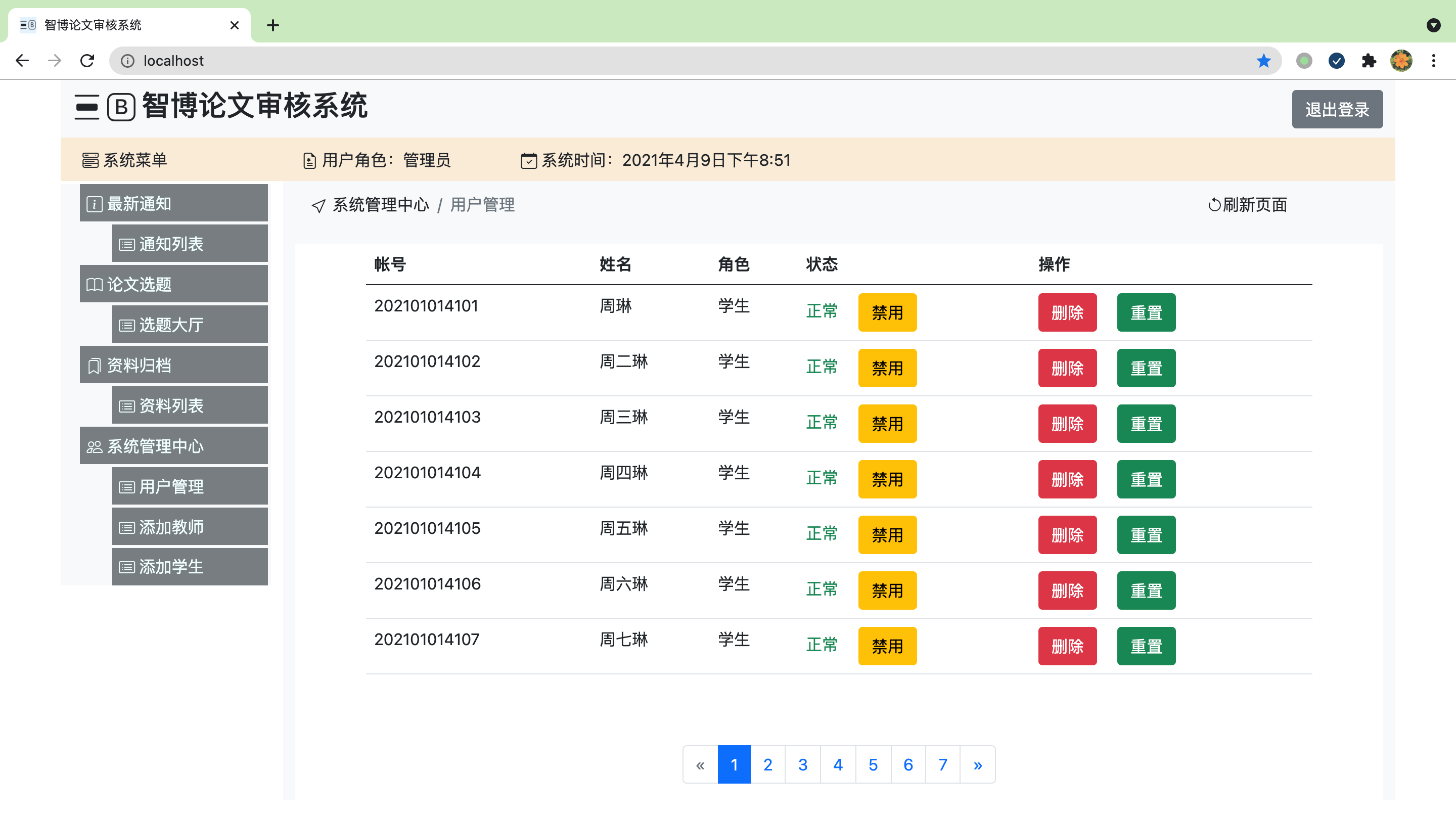 alt 管理员-用户列表