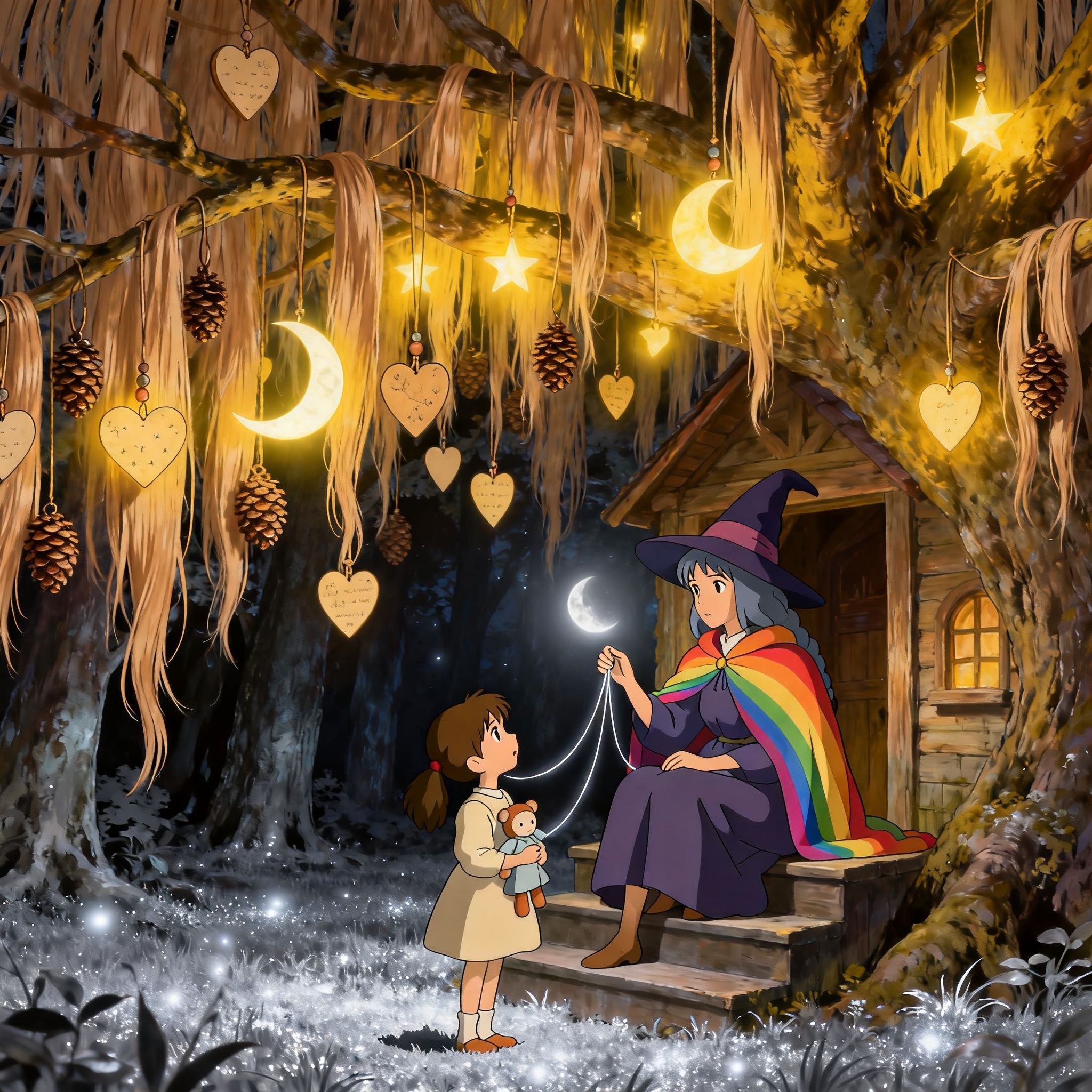 巫巫女的月光心愿挂饰