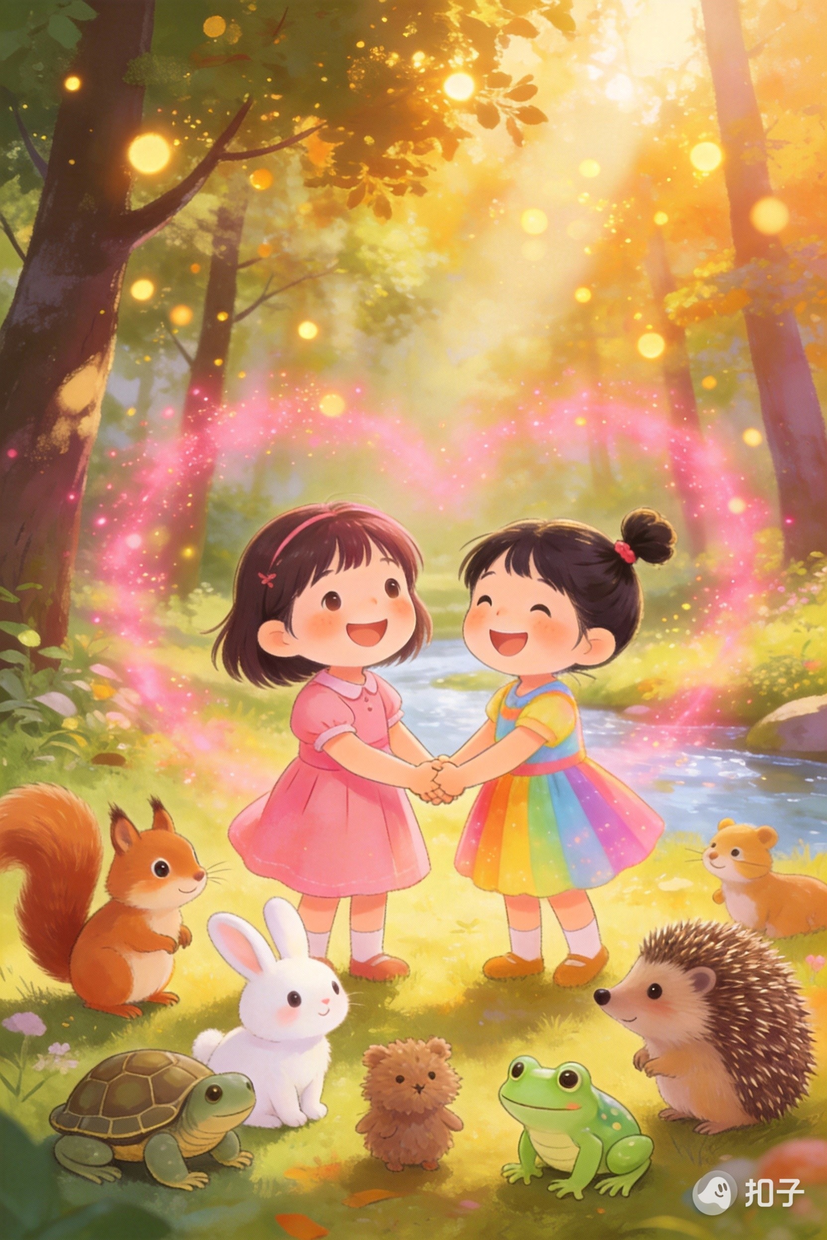 莉莉和小时候的巫巫女