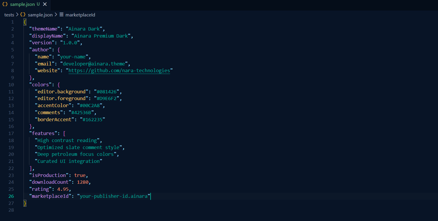 JSON Showcase