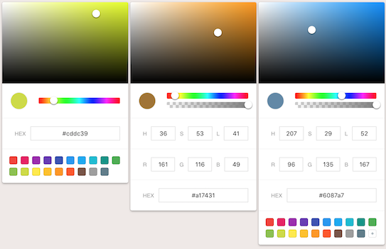 just a color picker