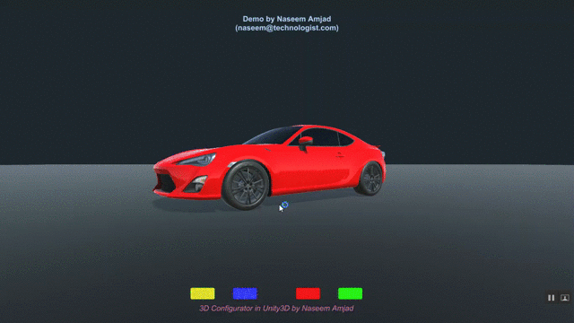 Gif Image to demo working of Unity3D Project