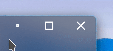 Default Integrated Rounded rectangle button style, dark
