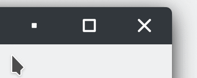 Full-height Rectangle button highlight style, inheriting system highlight colours
