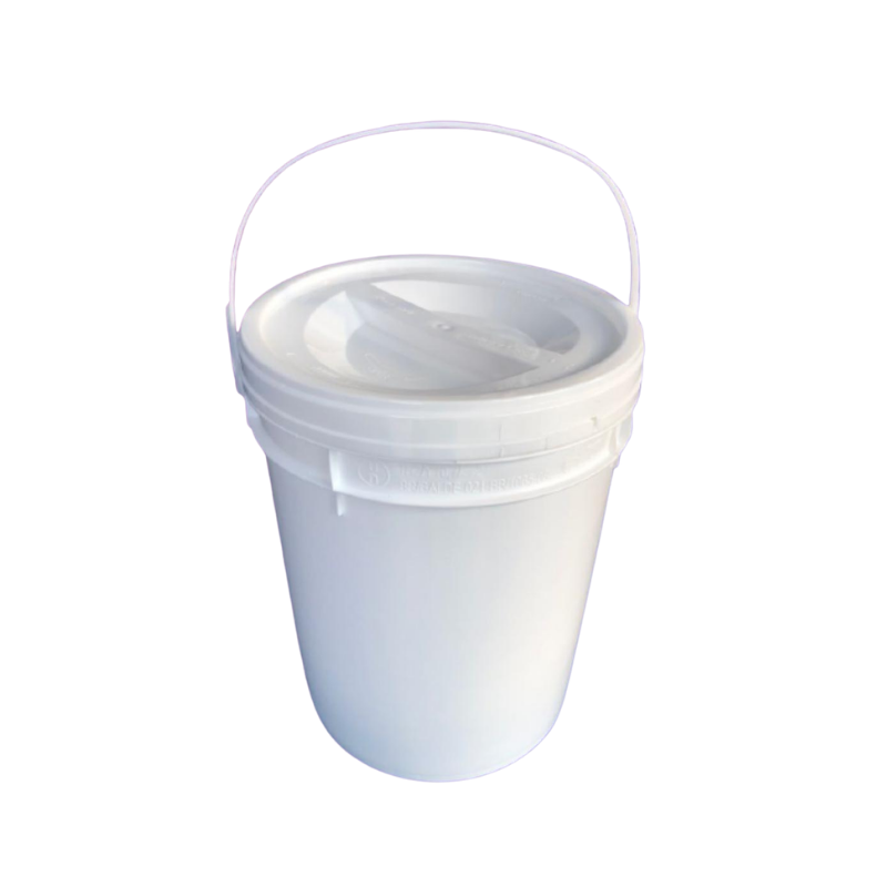 Balde 10 L Tampa Rosca — Branco