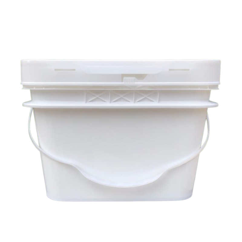 Balde 10 L Retangular — Branco