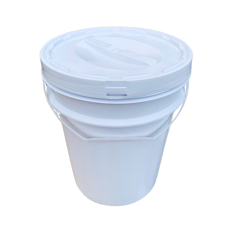 Balde 20 L Rosca Alça Plastica — Branco