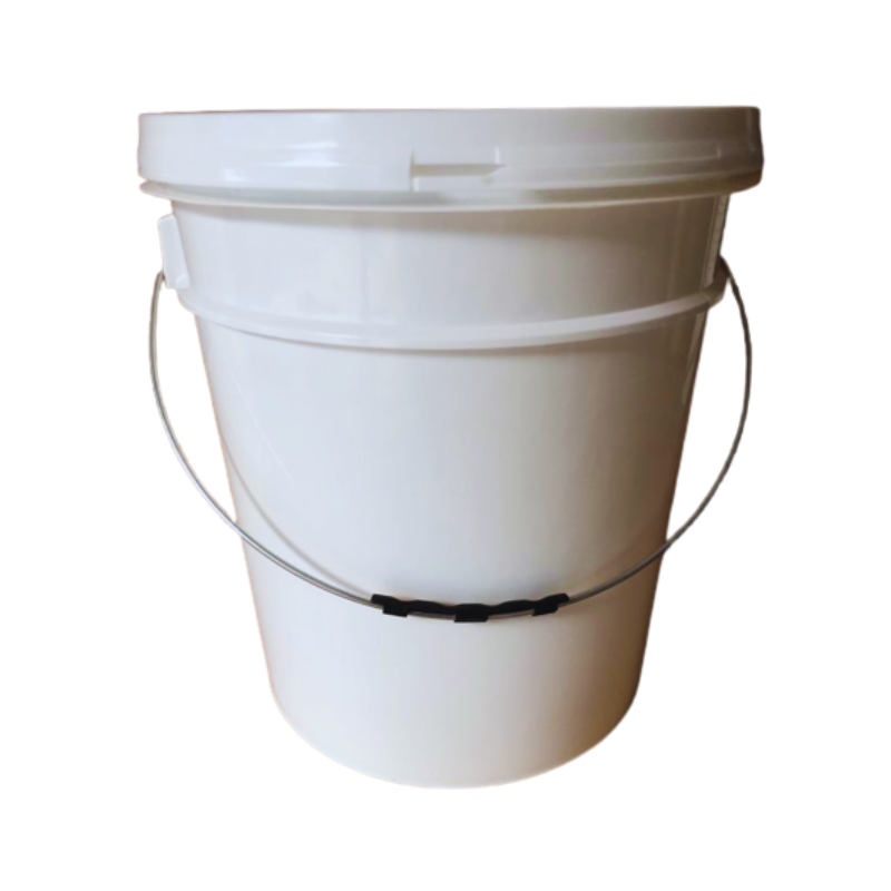 Balde 20 L Alça Metalica — Branco