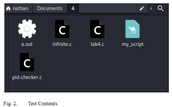 Test Folder Contents