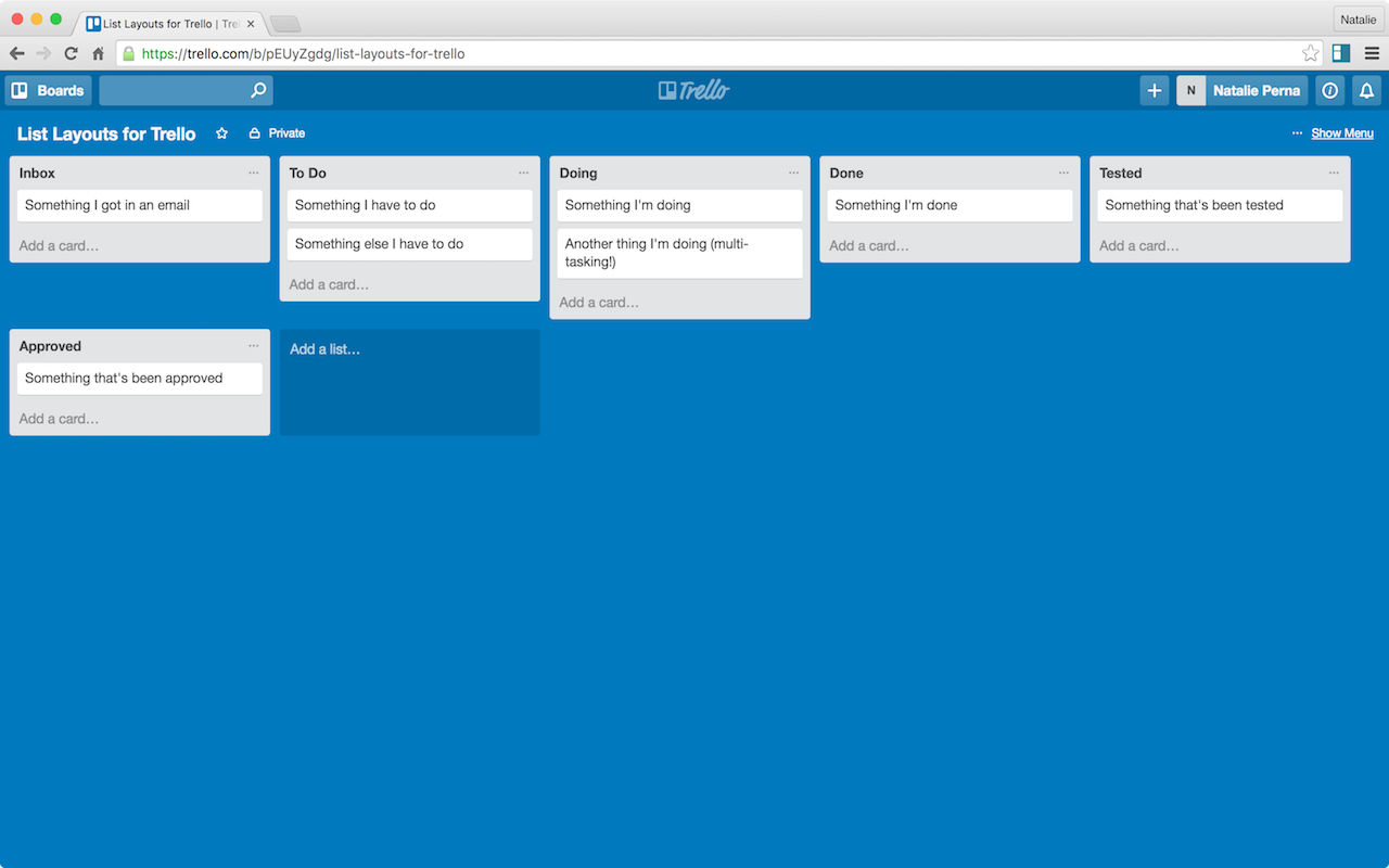 How to create a Trello Layout with CSS Grid and Flexbox