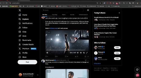 Baloney detecting AI content on X