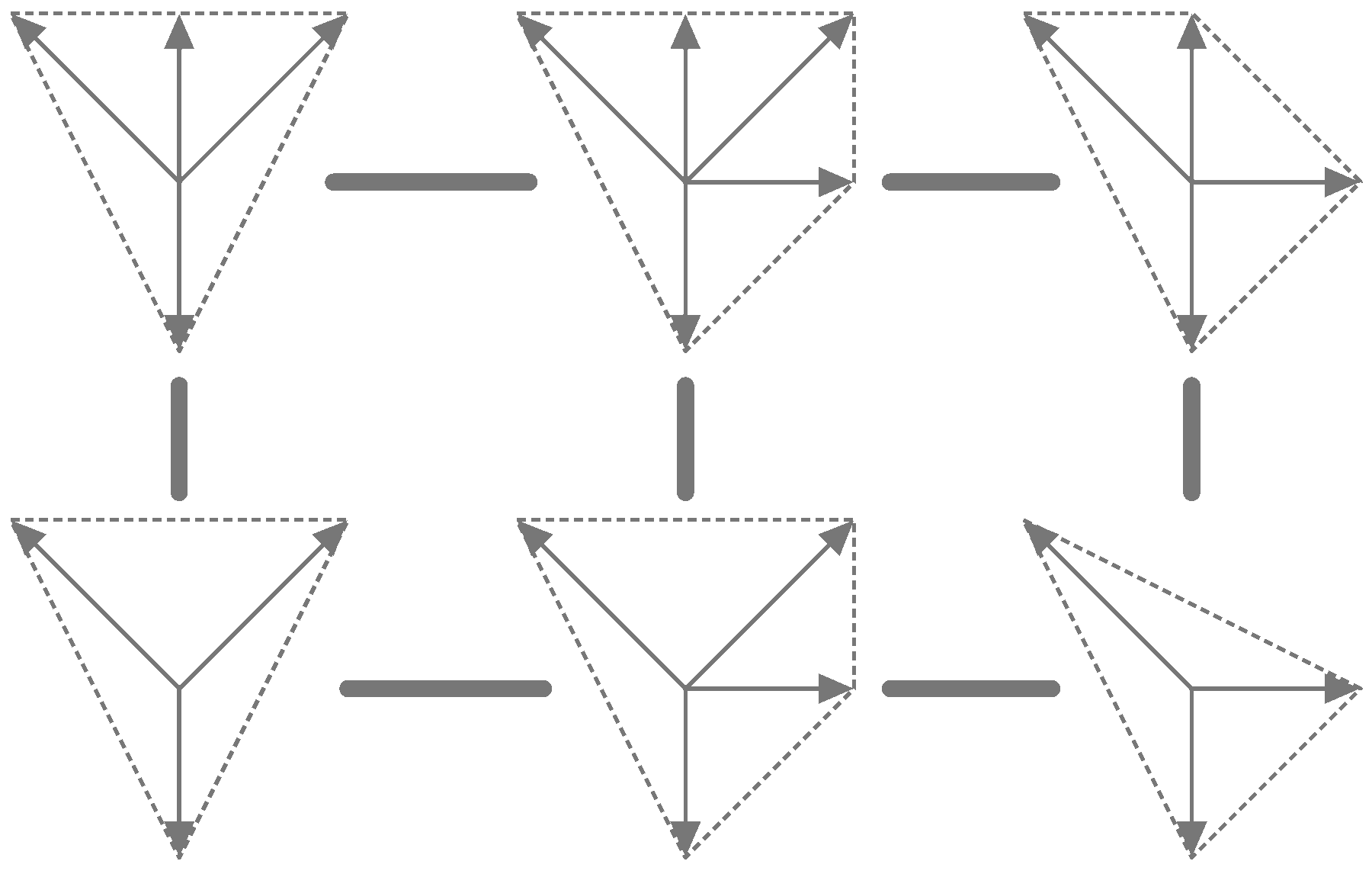 Fan flip graph
