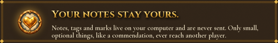 Your notes stay yours