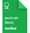 JavaScript (Basic) Certificate