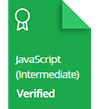 JavaScript (Intermediate) Certificate