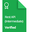 REST API (Intermediate) Certificate
