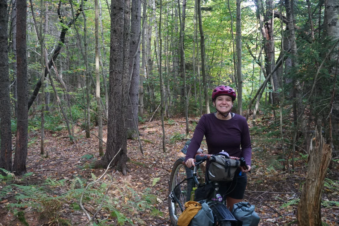 at the campsite in roxbury