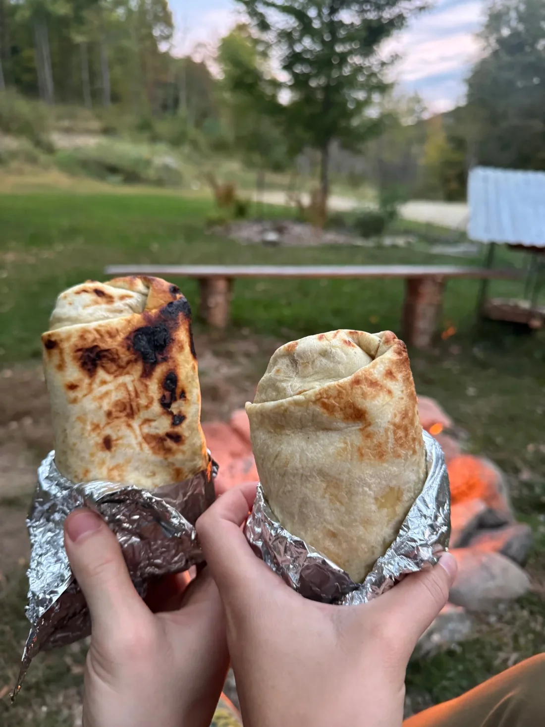 lovely campsite burrito results