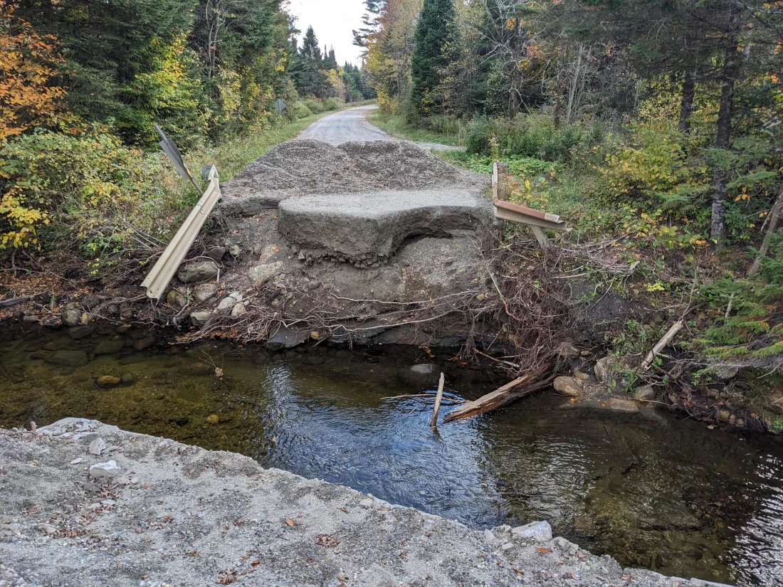 not a vt dirt ride in 2024 if you don't hit a broken bridge