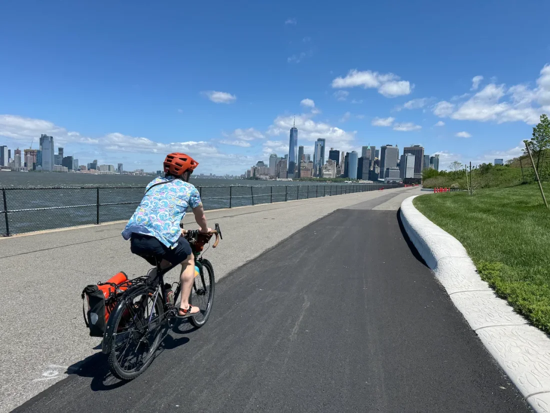 bicycling for my 30th birthday