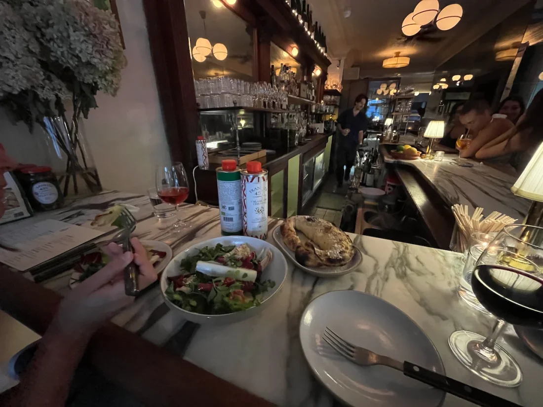 our last supper at frankie's nyc, because carroll gardens is the real little italy