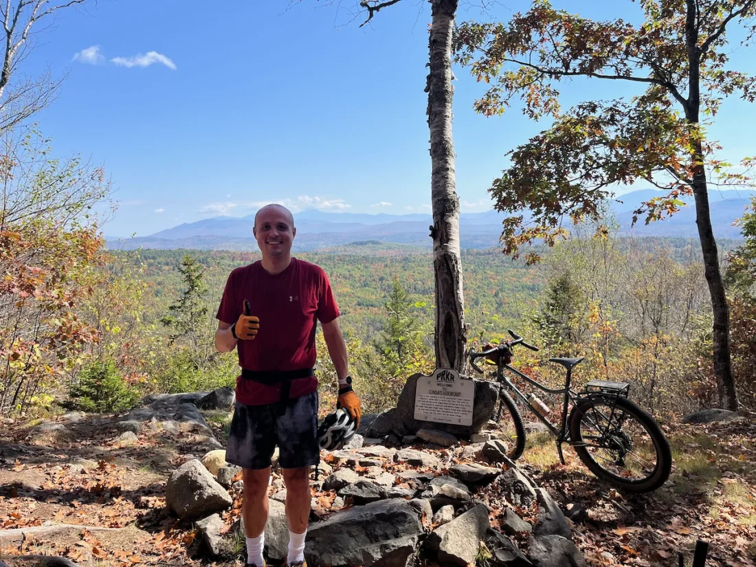 this guy absolutely killed a very gnarly afternoon mountain biking on my favorite trails